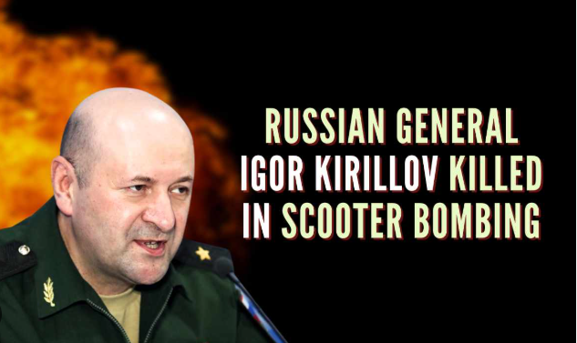 Ukraine: Uzbek youth held for killing top Russian general with a “scooter bomb”