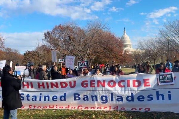 Bangladesh: Protesting Indian-Americans march to the White House