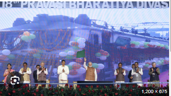 Modi Inaugurated Biennial Pravasi Bharatiya Divas