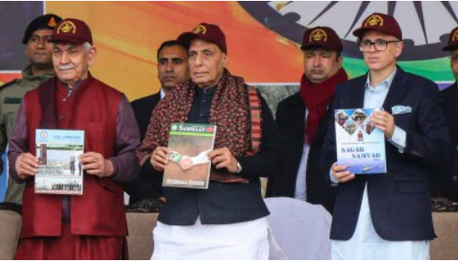 Pakistan: J&K incomplete without PoK, says Rajnath Singh