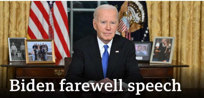 Farewell Biden: Outgoing President hints at Musk and other tycoons, and warns of oligarchy