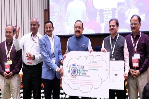 Jitendra Singh launches indigenous Bharat Forecast System with 6-km resolution