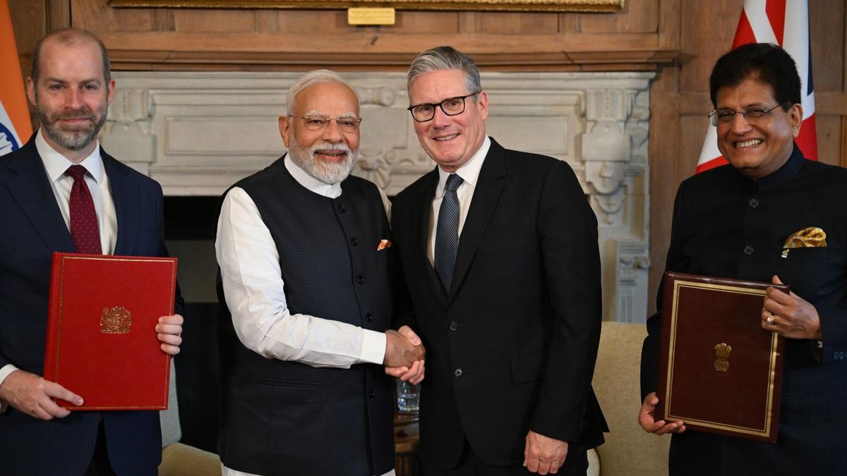 Roving Periscope: After 3 years, India and UK sign landmark six billion pound FTA