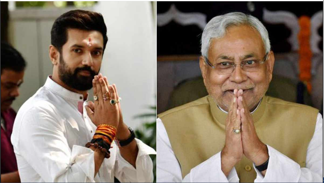 Clash within NDA: Paswan Attacks Nitish Kumar on Deteriorating Law and Order in Bihar