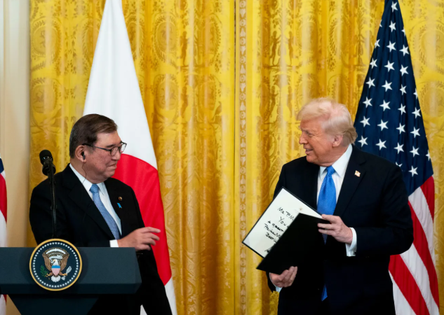 Tariff: The US gets $550 bn Japan investments, imposes 15% import duty