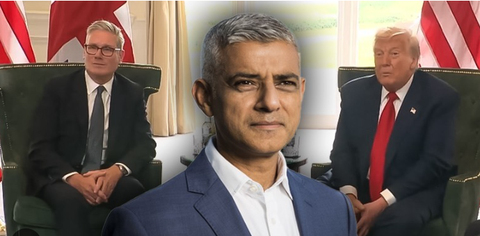 Roving Periscope: Trump ‘takes over’ the UK—before he will meet King Charles in Sept