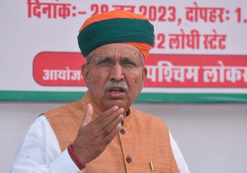Meghwal inaugurates ‘Mahila Aarogyam Kaksh’ to boost women’s health at Shastri Bhawan