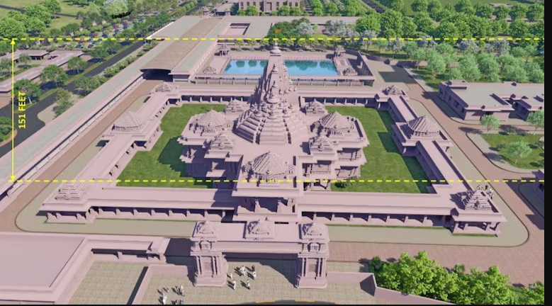 Amit Shah Lays Foundation Stone for Redevelopment of Janaki Mandir