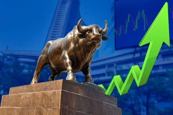 Indian stock market rally continues, Sensex jumps 370 points