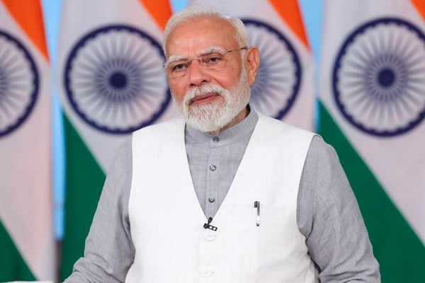 PM Modi lays foundation stone for Sardardham Phase-II Kanya Chhatralaya in Ahmedabad