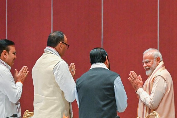 PM Modi, top BJP leaders attend NDA Parliamentary meeting