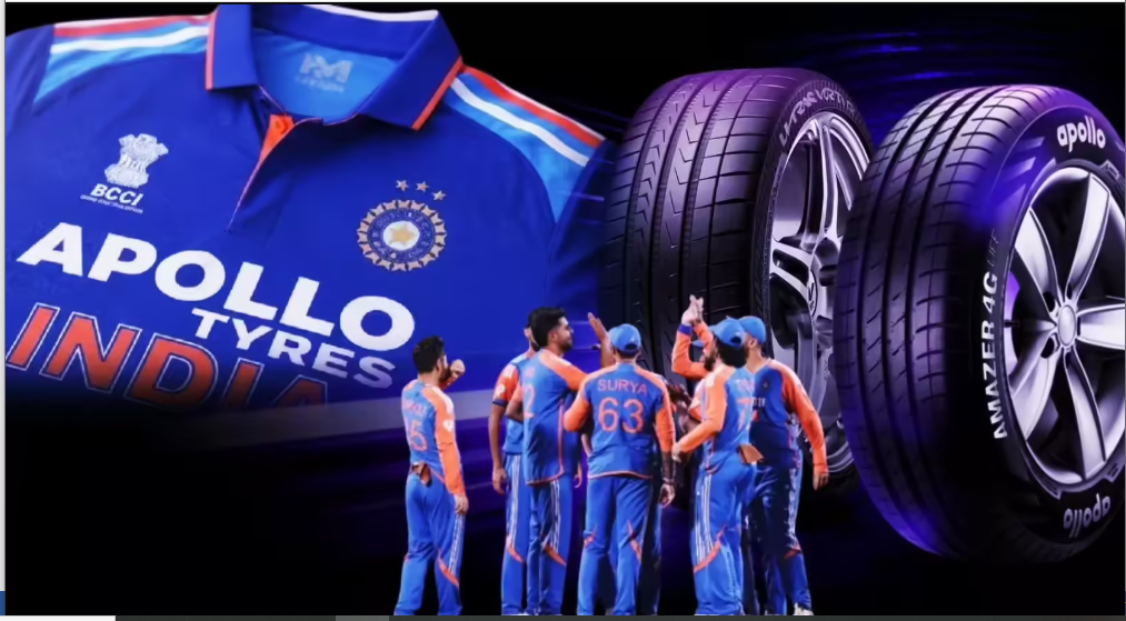 Apollo Tyres Get Sponsorship of Indian Cricket Team Jerseys