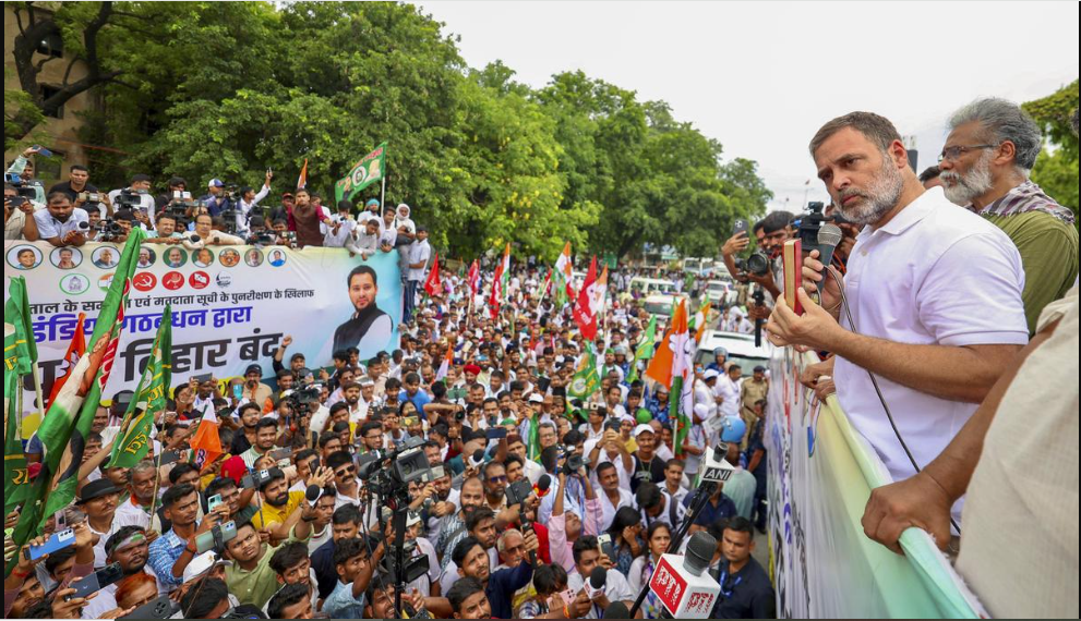 Rahul Gandhi Threatens of Dropping “Hydrogen Bomb” of Vote Chori, BJP Mocks at him