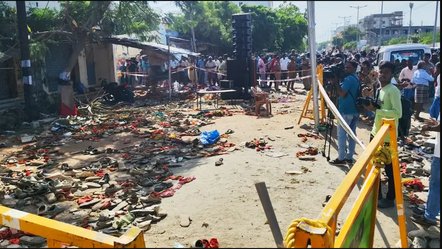 Karur Stampede Death Toll Rises to 40, Five TVK Members including Two Top Leaders Booked