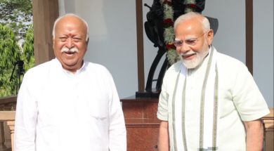 PM MODI AND MOHAN BHAGWAT