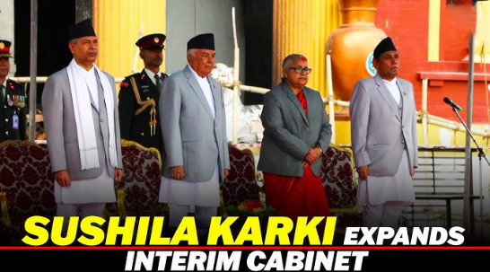 Nepal: Interim PM Sushila Karki inducts three ministers