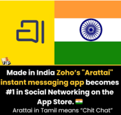 Swadeshi WhatsApp: With govt backing, Zoho app Arattai downloads skyrocket