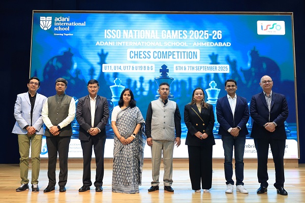 Adani International School hosts ISSO National Games Chess Competition