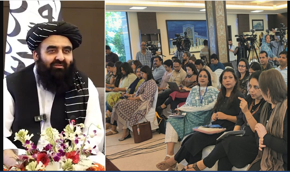 Absence of Female Journalists in Presser “Mere Technical Issue,” Muttaqi