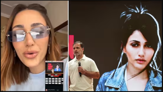 Brazilian Model Made Famous by Rahul Gandhi Shocked to Learn She is a Voter in Haryana