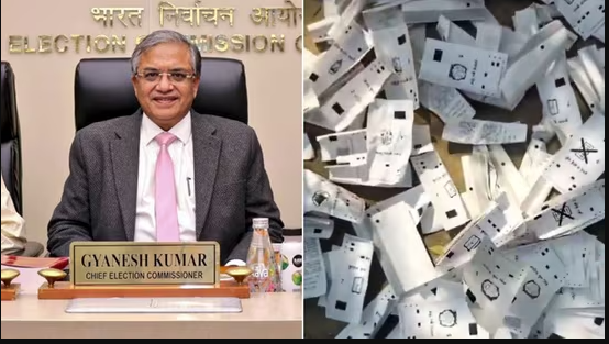 VVPAT Slips Found Abandoned on Road in Samastipur, ECI Says “Mock Slips”