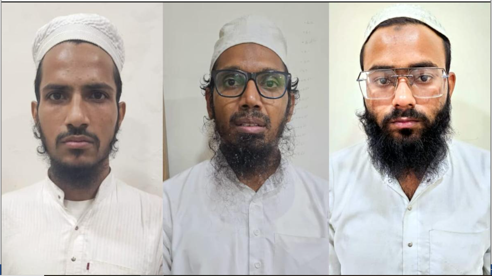 Gujarat ATS Arrest 3, Claims were Planning Major Terror Attacks with Weapons and Chemicals