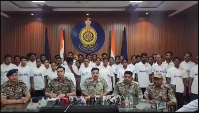 37 Maoists Surrender in Chhattisgarh