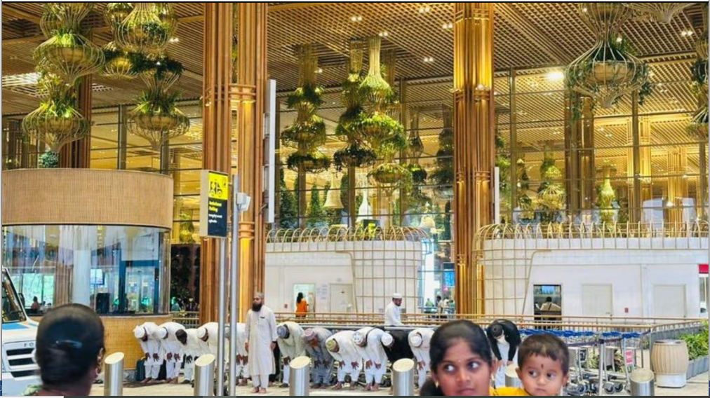 “Namaz” in Bengaluru Airport, BJP Asks Questions to Siddaramaiah, Priyank Kharge