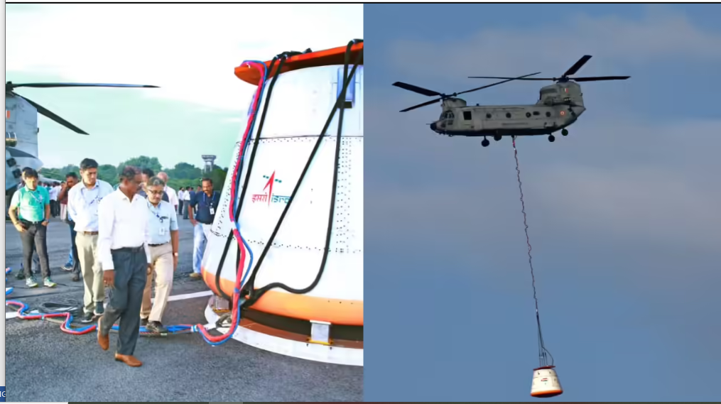 ISRO Completes Parachute Tests for Gaganyaan Mission