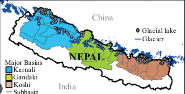Environment: 42 glacial lakes in Nepal at high risk of catastrophic bursts