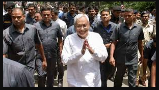 Security Around Nitish Kumar Tightened after Alleged Threat from Pakistan-Based Man