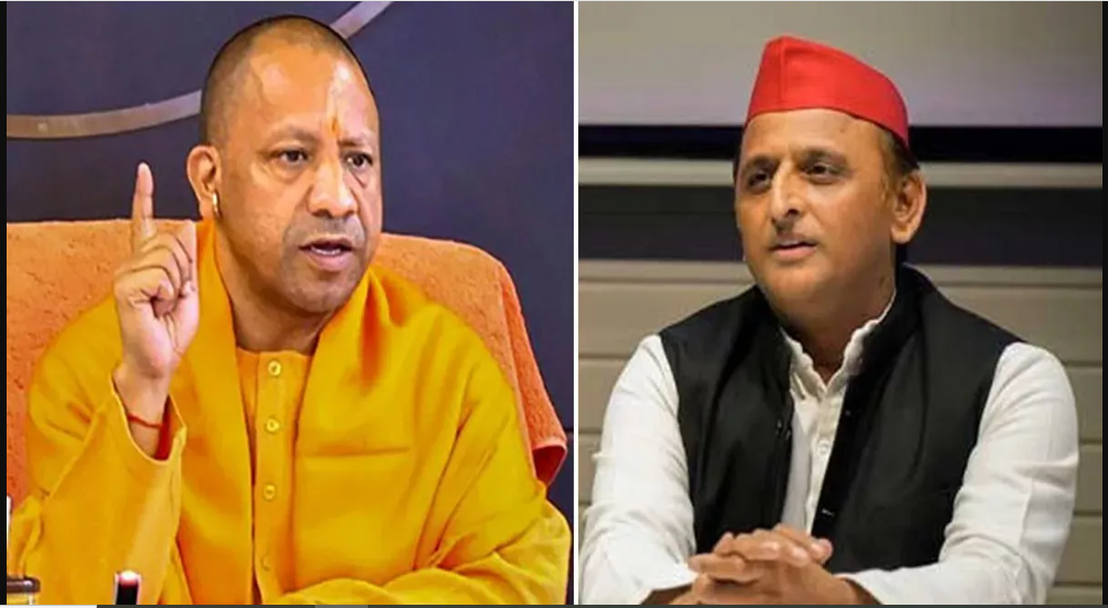 Yogi’s Jab at Rahul Gandhi, Akhilesh Yadav as “Namoones,” SP Hits Back:  “Confession of an Internal Strife”