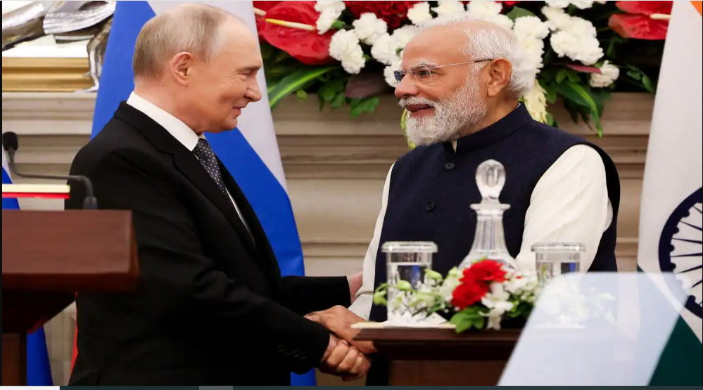 Modi – Putin Confident of Achieving $100 Billion Bilateral Trade Ahead of 2030 Target