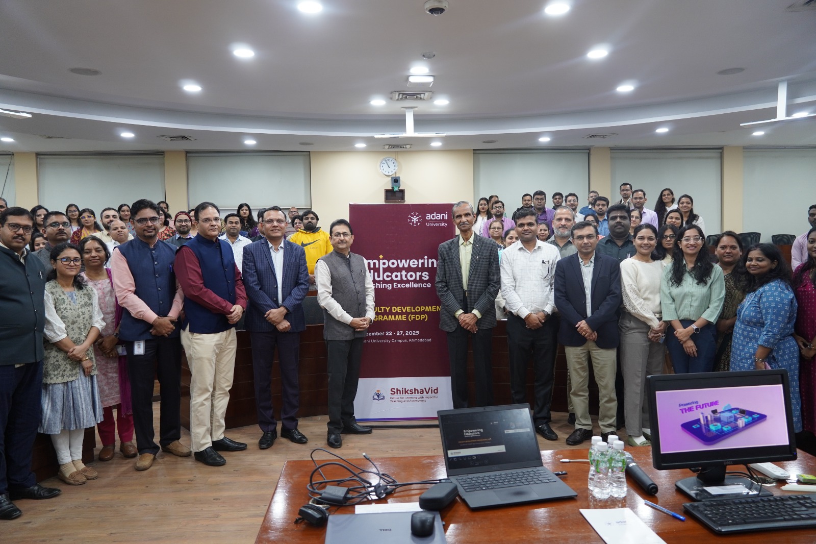 Adani University concludes ‘ShikshaVid’ programme focused on teaching excellence