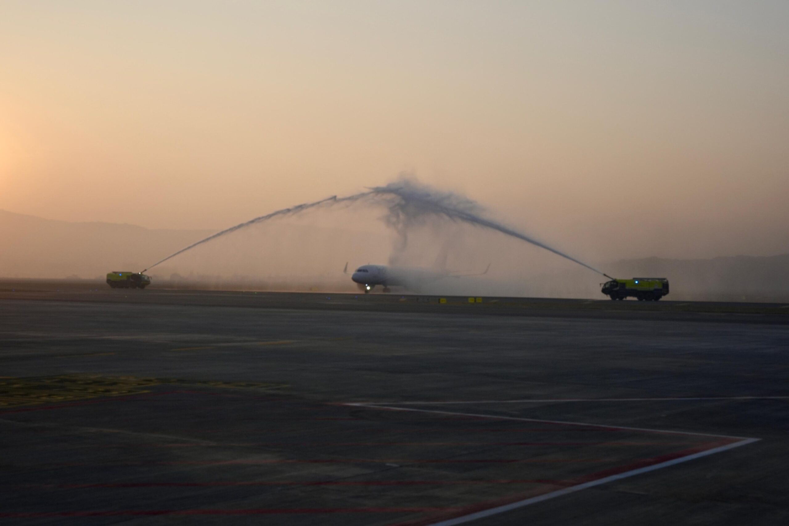 First Visuals: Navi Mumbai International Airport begins commercial operation with its first arrival and departure flights