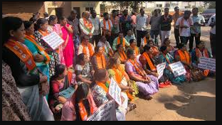 Row over Alleged Disrobing by Police of BJP Woman Worker in Hubballi, Police Denied