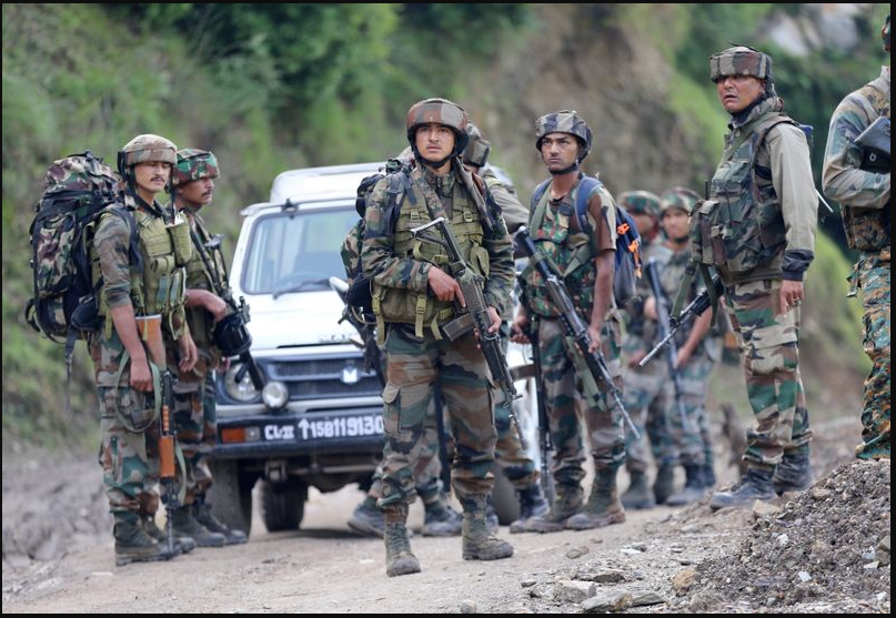 Seven Soldiers Injured in Encounter with Terrorists