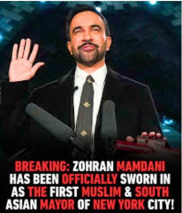 New York City: Zohran Mamdani takes oath as first Muslim Mayor in 250 years