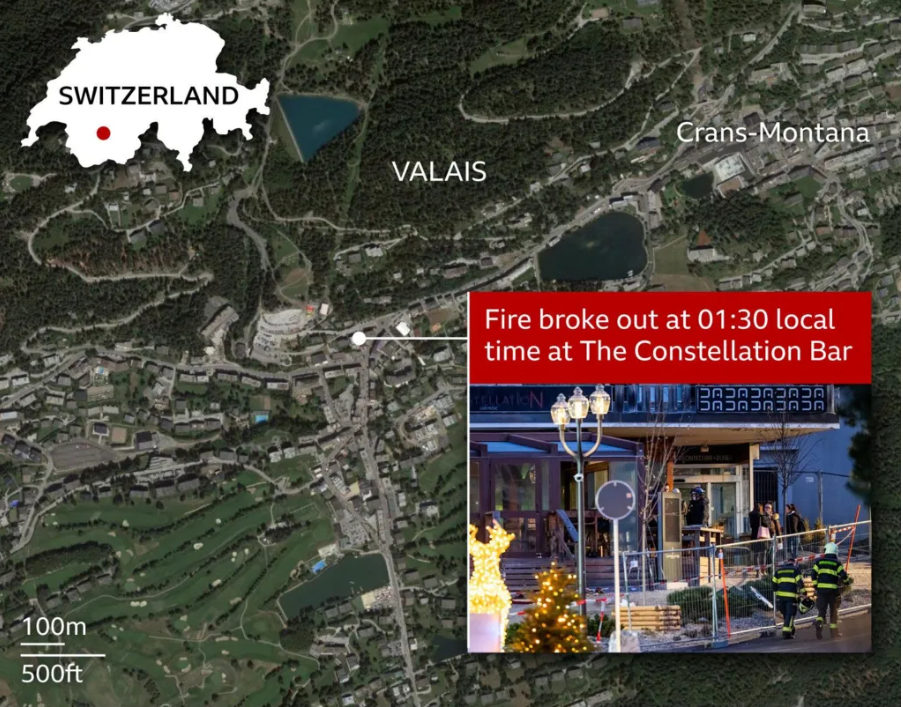 Switzerland: Dozens die, hundreds wounded in ski resort explosion on New Year