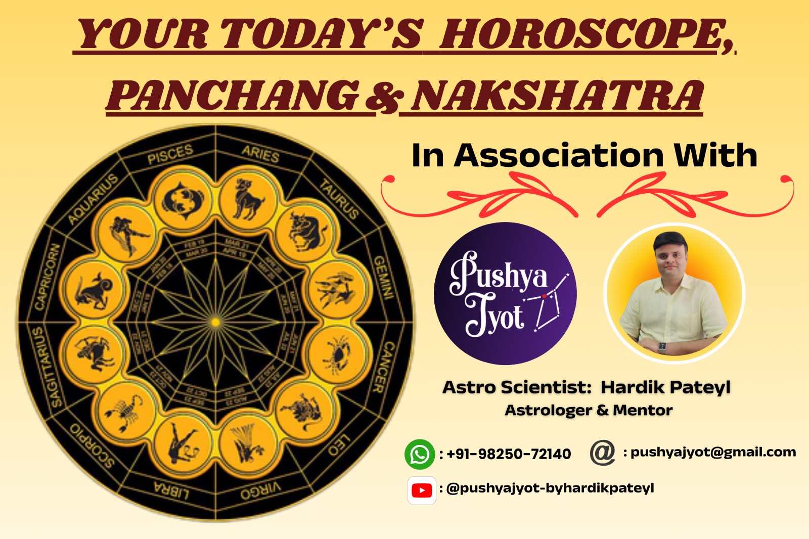 your today’s horoscope and Panchaga-Nakshatra