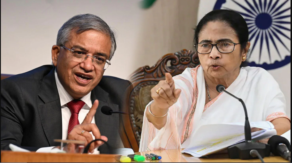 Mamata Banerjee Dubs ECI a “Tughlaqi Commission,” Defend Officers Suspended at its Behest