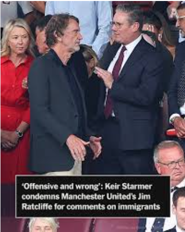 Roving Periscope: Immigrants have “colonized” the UK, says billionaire Sir Jim Ratcliffe