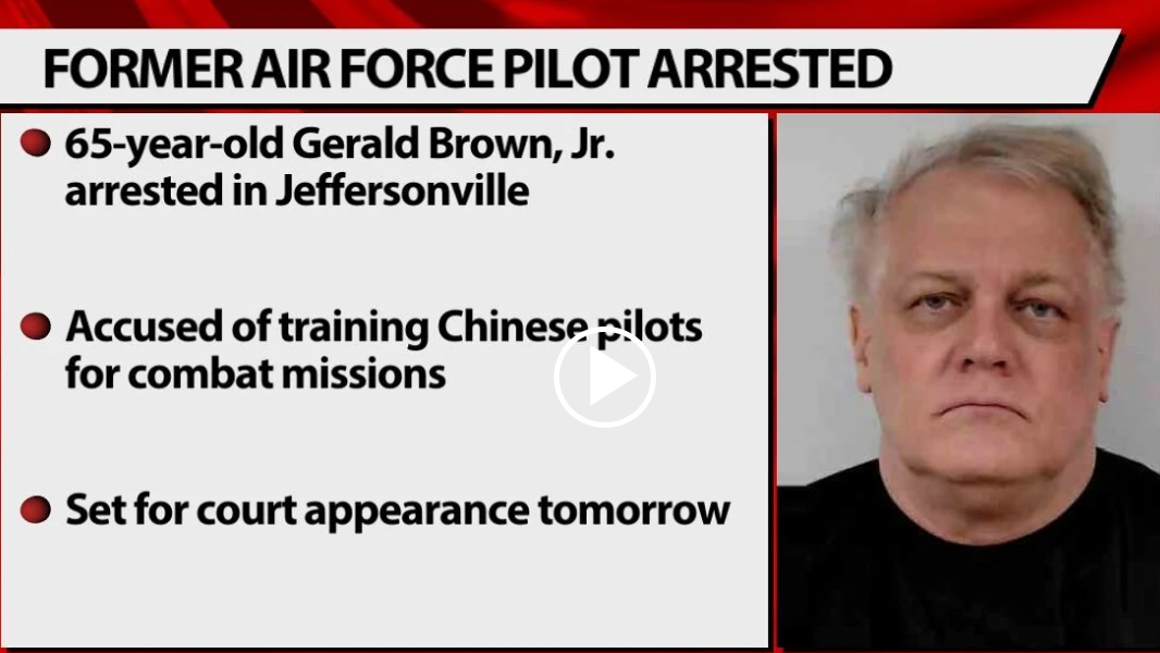 Helping the enemy: Ex-US fighter pilot arrested for training Chinese counterparts!
