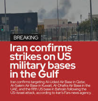 Retaliation: Iran attacks multiple Arab countries, US bases in the Middle East; 26 killed