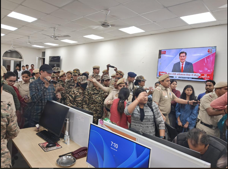 UNI Head Office in Delhi Sealed, Journalists Forcefully Evicted, Media Houses Condemn Police Action