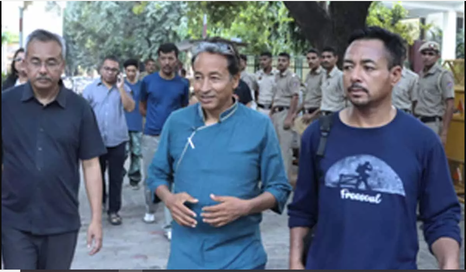 Sonam Wangchuk Walks out of Jodhpur Jail Free after Centre Revoked NSA