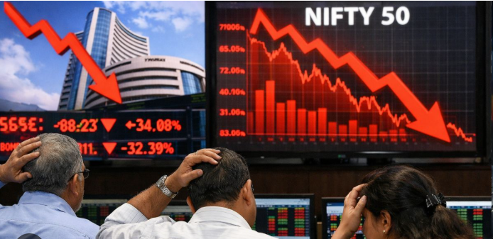 Markets: Mideast war drags Sensex, Nifty down over 1.2% as crude prices rise