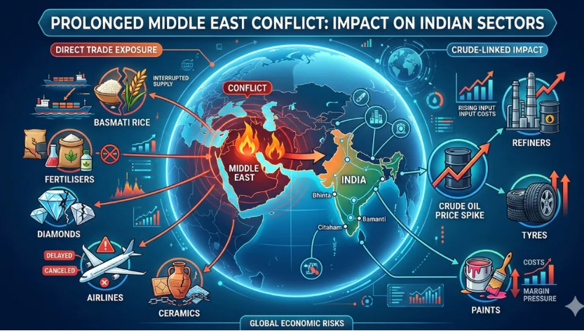 Mideast war: “Significant and long-term impact likely for India,” says Finance Ministry