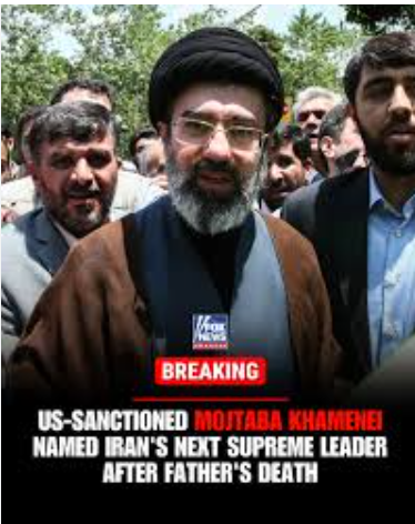 Roving Periscope: Mojtaba succeeds his slain father Ayatollah Khameini in Iran