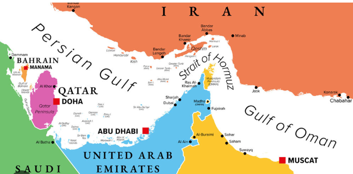 “Friends:” Iran permits India, five others safe passage through the Strait of Hormuz